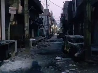 Video: Muslim neighbourhood in Delhi resembles a ghost town after riots