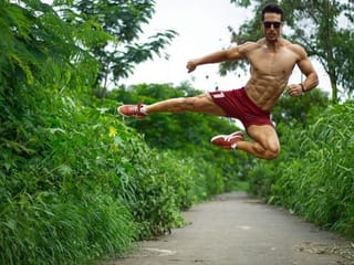 Bollywood’s Tiger Shroff shows he’s the original man of steel