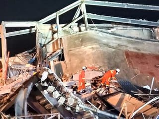 China quarantine hotel collapse kills 10