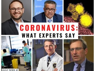 Coronavirus to infect millions? What experts say