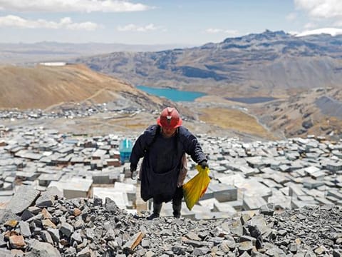 Meet the women who scavenge for gold at the top of the world
