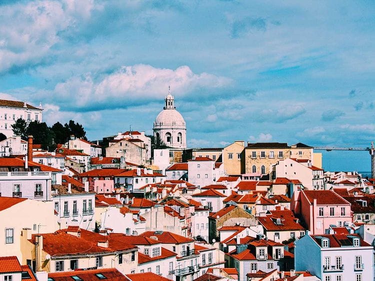 Lisbon, Portugal skyline generic