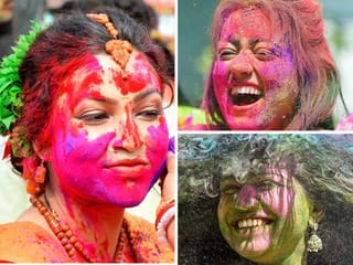 Photos: India celebrates Holi, the festival of colours