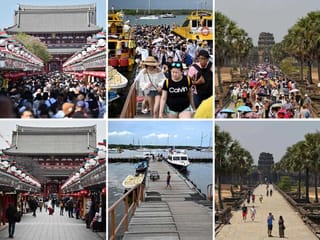 Coronavirus: Visitors vanish from Asia's most visited sites