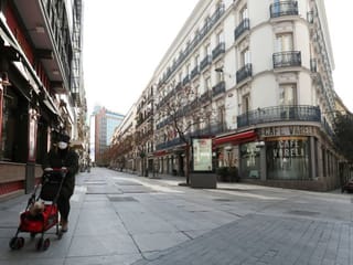 Photos: Spain imposes near-total nationwide lockdown to fight coronavirus