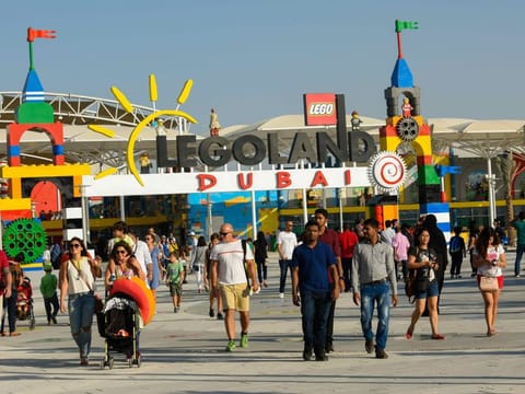 Legoland at Dubai Parks and Resorts was one of the main attractions to be closed on Sunday