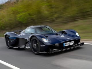 Look! The wild Aston Martin Valkyrie being tested on public roads