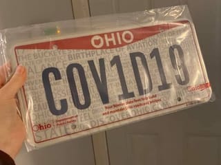 Ford Mustang named “The Virus” gets controversial “COV1D19” vanity plate
