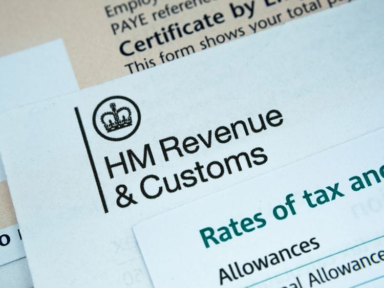 HM revenue Britain tax
