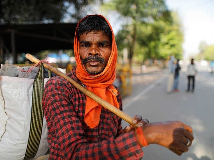 India labourer lockdown