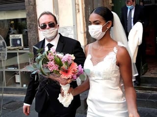 Even COVID-19 can’t stop these couples from getting married