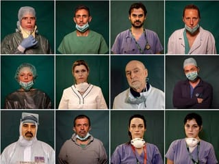 COVID-19: Italy's front-line medical heroes, in portraits