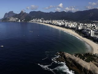 Brazil's COVID-19 lockdown seen from above