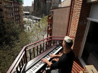 COVID-19: Heartwarming performances from balconies worldwide send messages of hope
