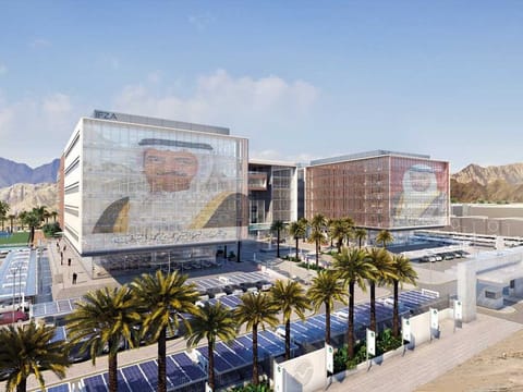 The futuristic free zone, IFZA at Kidnah, Fujairah