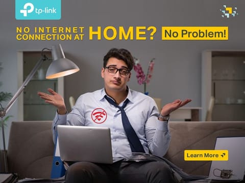 No internet connection? TP-Link solves all your internet problems 