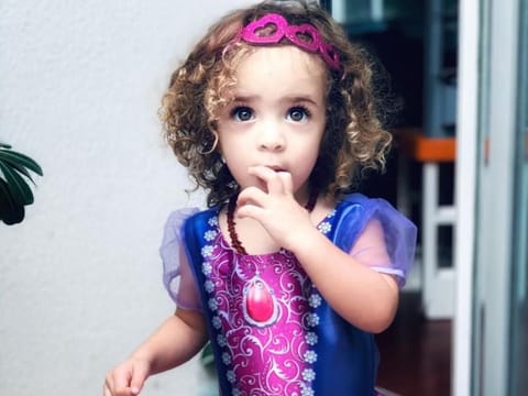 Skye Hill is in Dubai while her parents are in Cape Town 