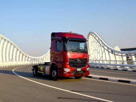 The new Actros 5 comes to the UAE with market benchmark reliability and fuel efficiency