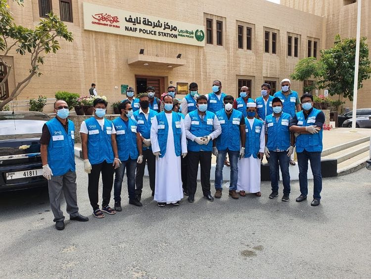 Indian social worker Naseer Vatanappally and other volunteers have been actively involved in community service in Naif for almost two weeks.