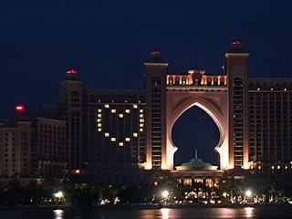 Coronavirus: Dubai hotels shine a glowing heart from their windows in solidarity with communities battling COVID-19