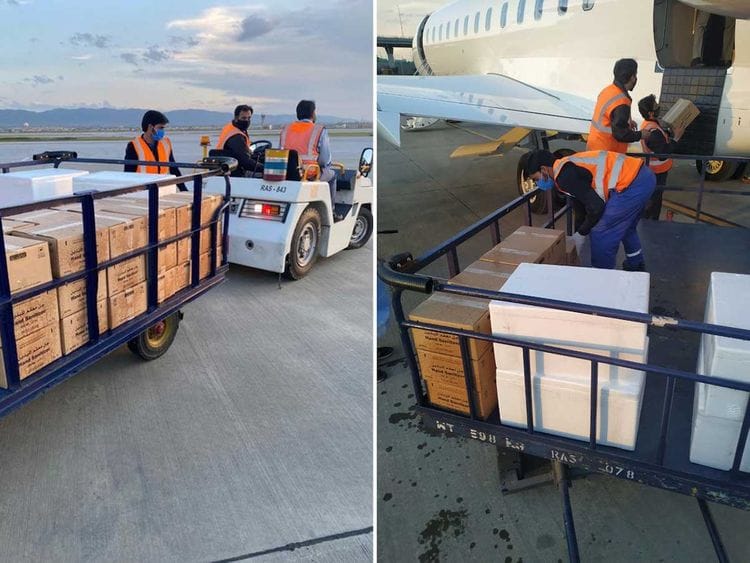 Pakistan UAE coronavirus aid