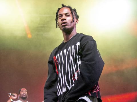 Playboi Carti performs at the Bonnaroo Music and Arts Festival on Friday, June 8, 2018, in Manchester, Tenn. (Photo by Amy Harris/Invision/AP)