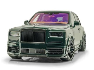 Mansory's British Racing Green Rolls-Royce Cullinan looks awesome!