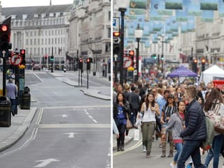 Photos: Bustling London life stilled by COVID-19 lockdown
