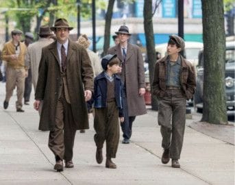 Morgan Spector, Azhy Robertson, and Caleb Malis in The Plot Against America-1586263583391