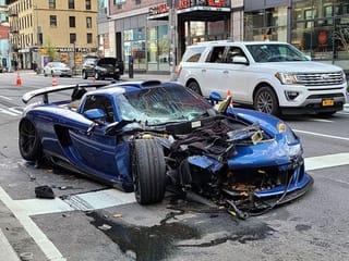 Rare Porsche Gemballa Mirage GT destroyed in New York crash