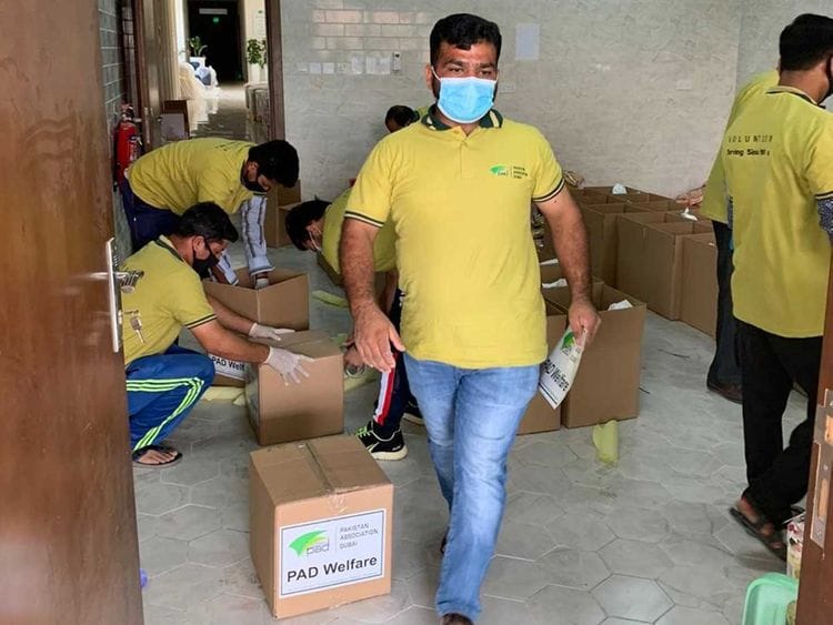 PAD volunteers