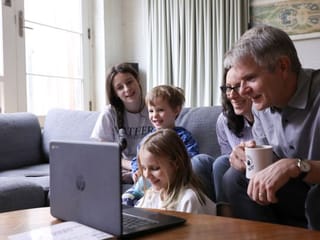 Look: At home with New York City family amid coronavirus