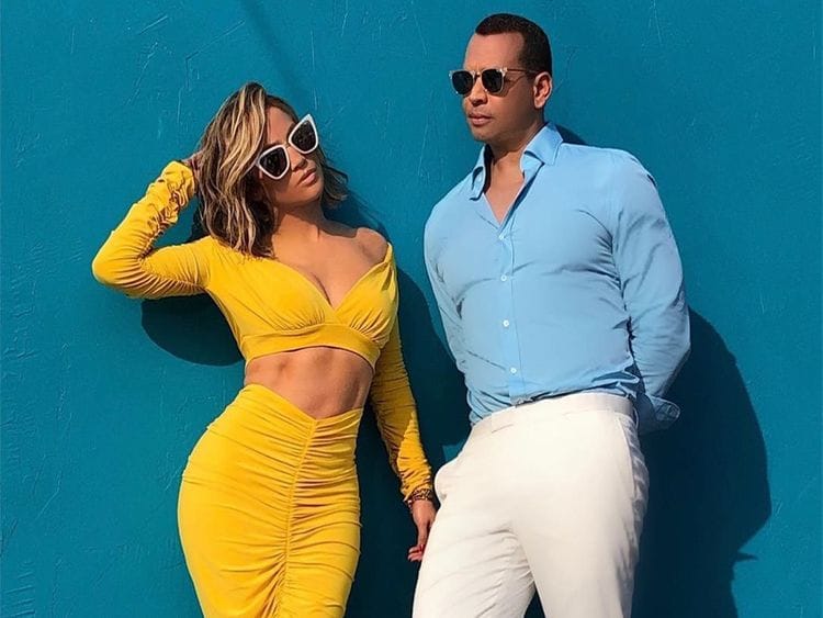Jennifer Lopez and Alex Rodriguez