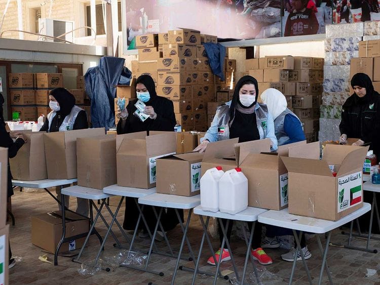Kuwait charity coronavirus