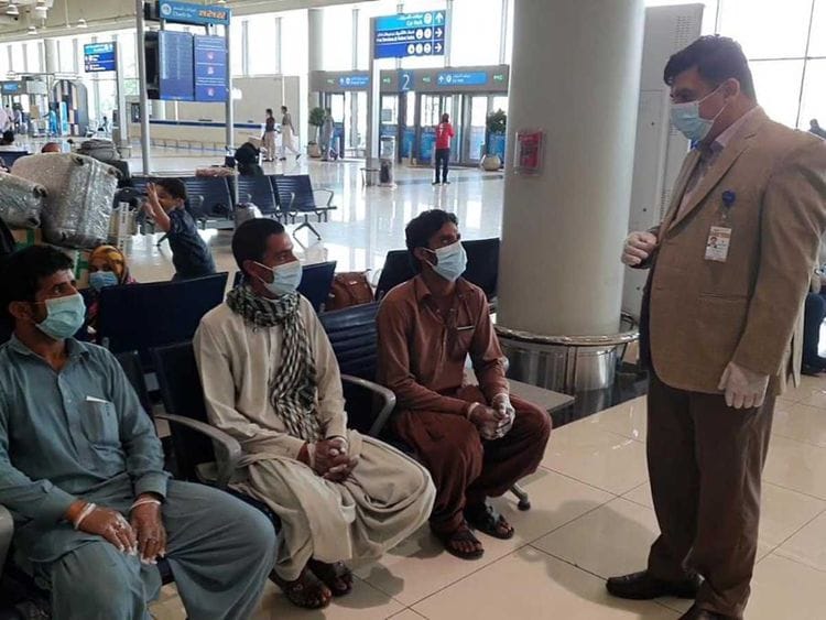 Stranded passengers