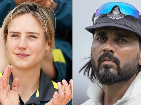 Murali Vijay and Elysse Perry