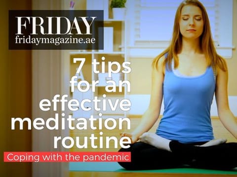 Coronavirus stress: 7 tips for an effective meditation routine