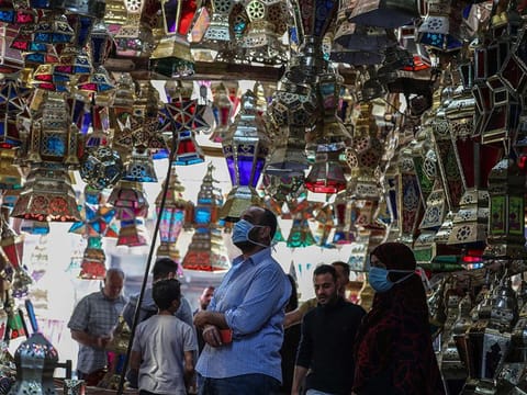 Ramadan lanterns  in Cairo