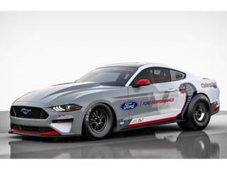 This Ford Mustang Cobra Jet 1400 EV is designed to light up the drag strip!