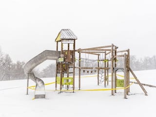 In Pictures: From Moscow to Mumbai playgrounds wear a deserted look