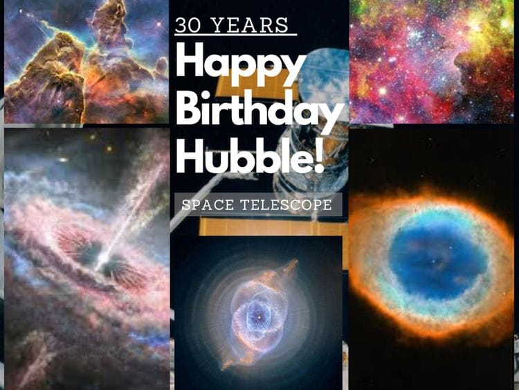 hubble birthday 30 years