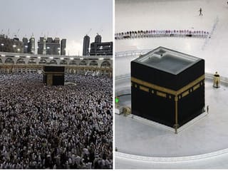 Ramadan 2020: The Grand Mosque at the holy city of Mecca wears a deserted look