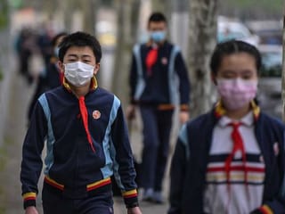 Back to school in China as lockdowns start to ease