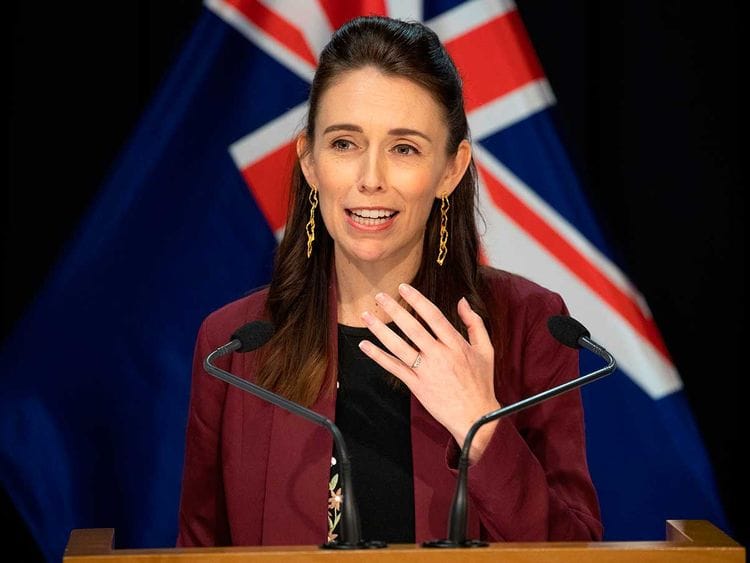 New Zealand's Prime Minister Jacinda Ardern 