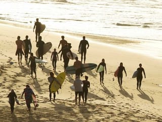 Surf's up: Sydney reopens its famous Bondi Beach