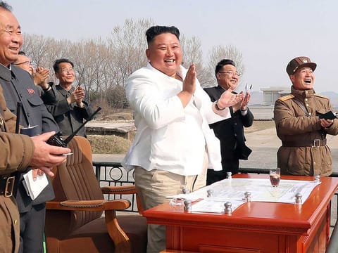 North Korean leader Kim Jong Un fired a Cabinet vice-premier during a tour and inauguration of a machinery complex, state news agency KCNA reported on Tuesday.
