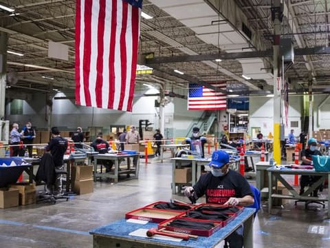 The strain is likely to grow with more than 30 million workers, or nearly one fifth of the labor force, relying on unemployment checks with vast segments of the economy shut down.