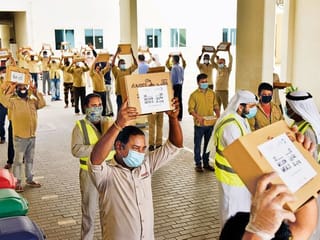 UAE’s ‘10 million meals’ campaign gathers steam