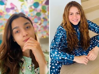 Bollywood and Hollywood celebrities embrace a no-make up look while in quarantine
