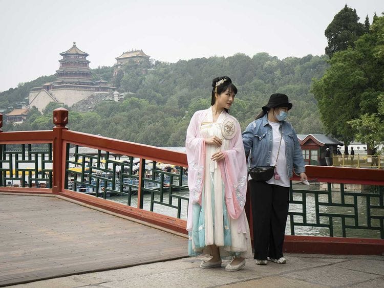 China visitor Summer Palace